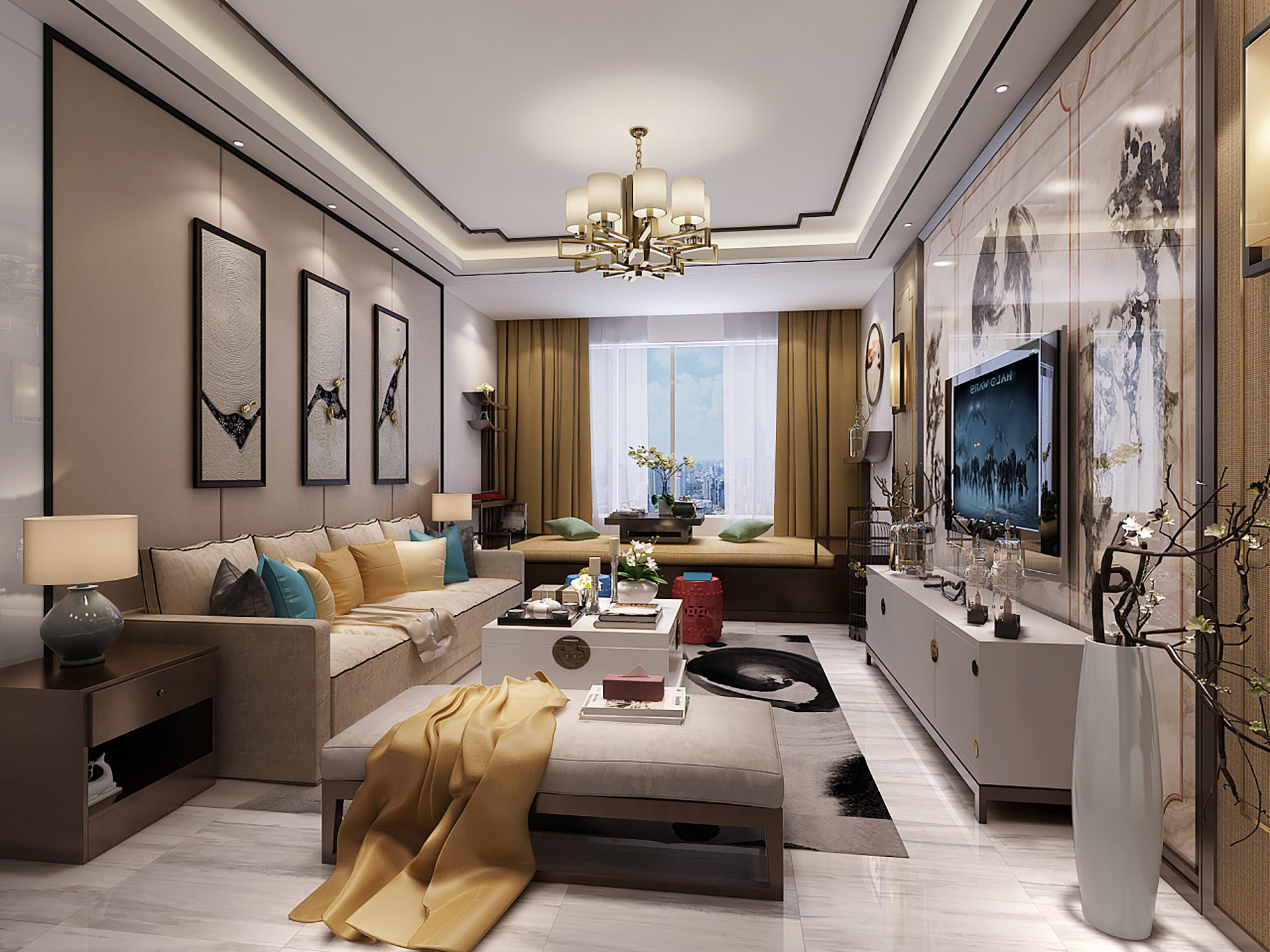 室內(nèi)設(shè)計(jì)的新中式風(fēng)格